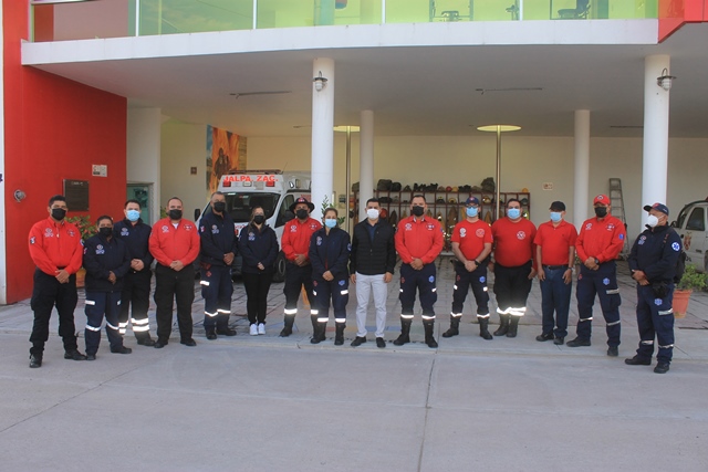 NUEVO COORDINADOR DE PROTECCIÓN CIVIL Y BOMBEROS EN JALPA