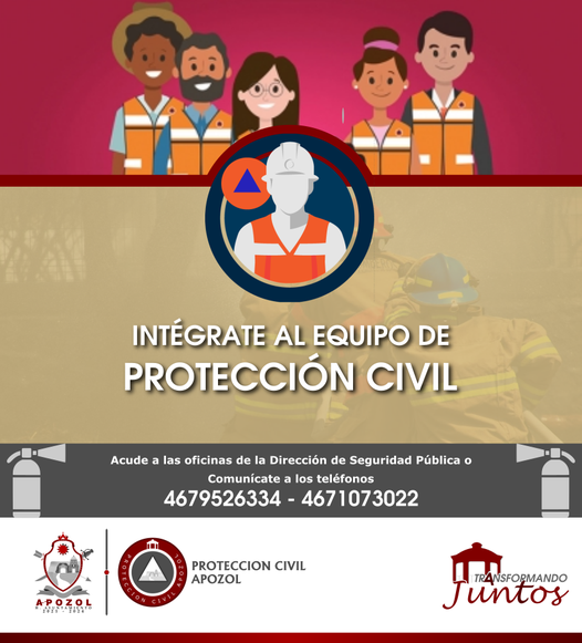 APUESTAN POR PROTECCION CIVIL EN APOZOL