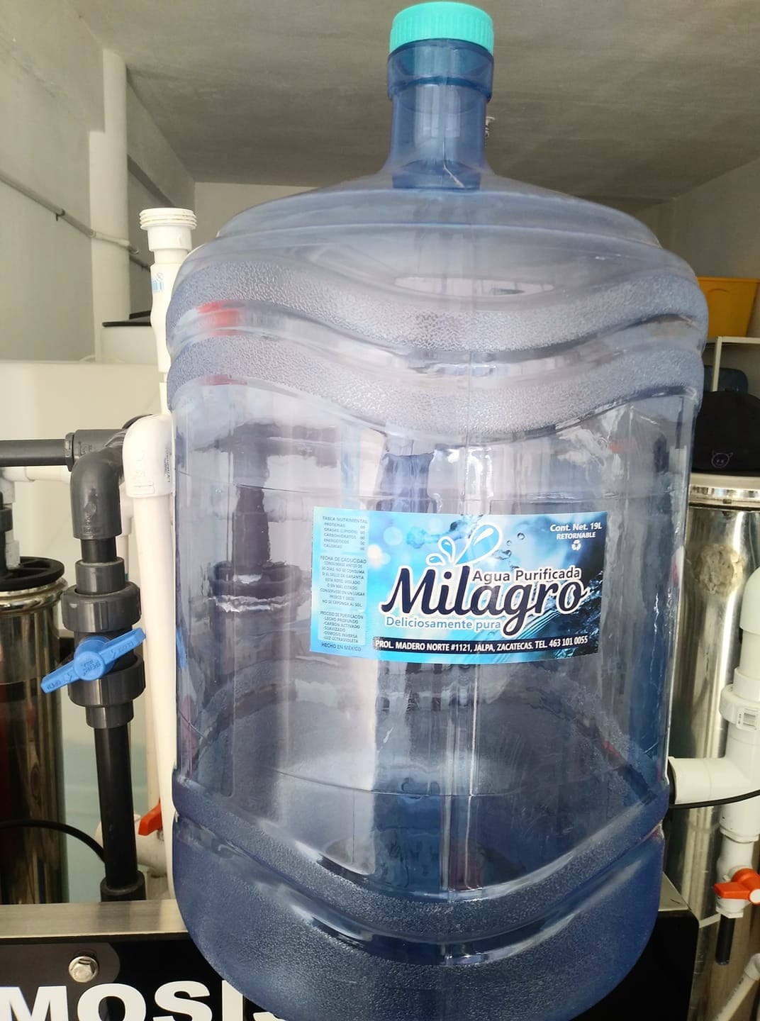 PROMOCION DE AGUA MILAGRO EN MIERCOLES, LLENADO DE GARRAFÓN EN $10 PESOS