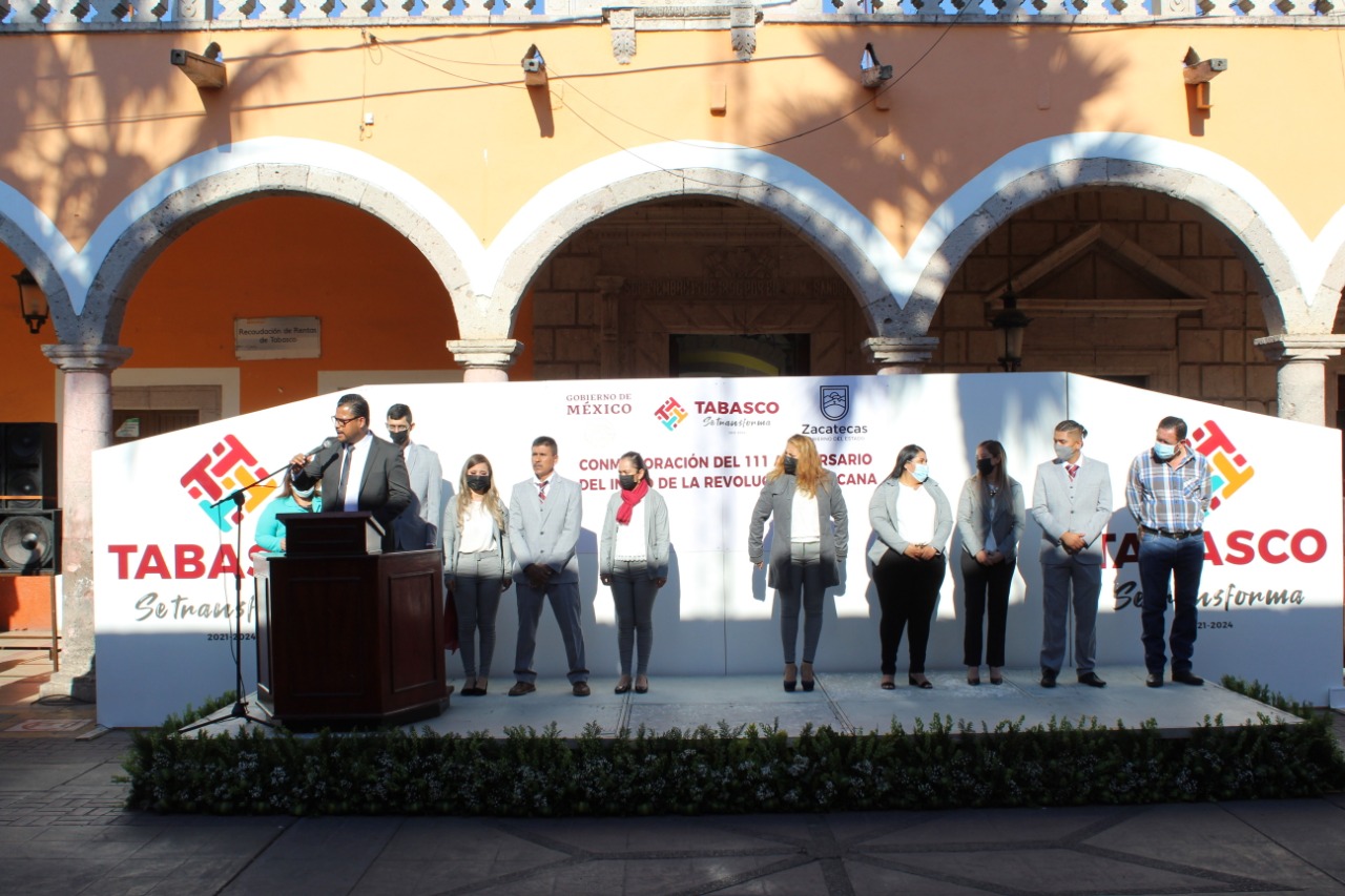 CONMEMORA TABASCO, 111 ANIVERSARIO DE LA REVOLUCIÓN MEXICANA