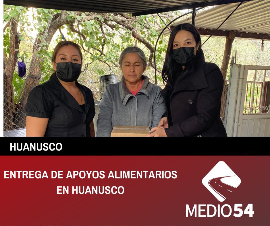 ENTREGA DE APOYOS ALIMENTARIOS EN HUANUSCO