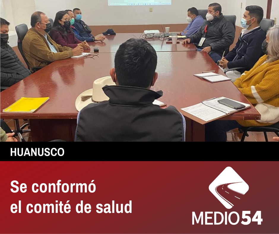 SE CONFORMA EL COMITÉ DE SALUD