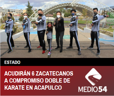 ACUDIRÁN 6 ZACATECANOS A COMPROMISO DOBLE DE KARATE EN ACAPULCO