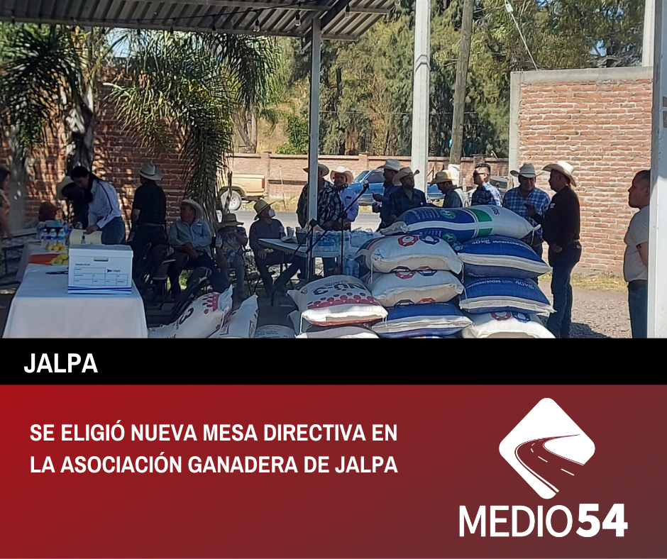 SE ELIGIÓ NUEVA MESA DIRECTIVA EN LA ASOCIACIÓN GANADERA DE JALPA
