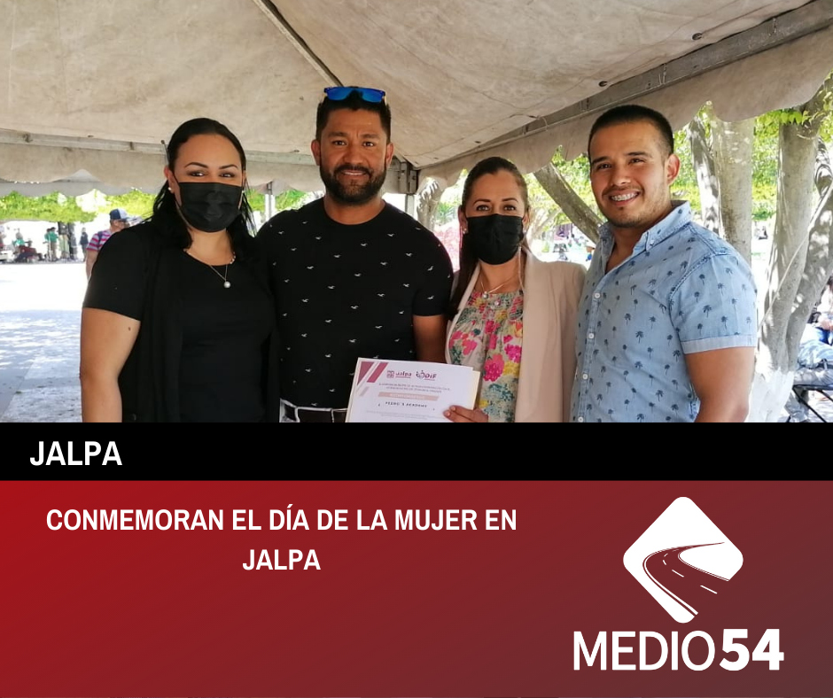 CONMEMORAN EL DÍA DE LA MUJER EN JALPA