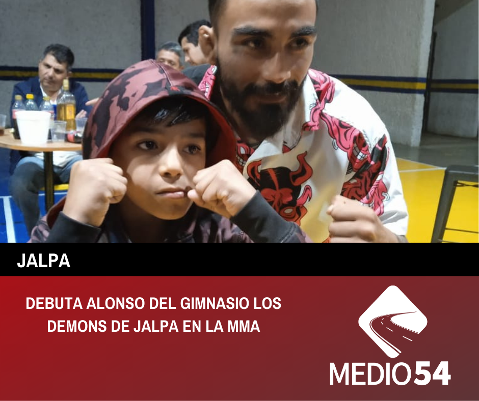 DEBUTA ALONSO DEL GIMNASIO LOS DEMONS DE JALPA, EN LA MMA