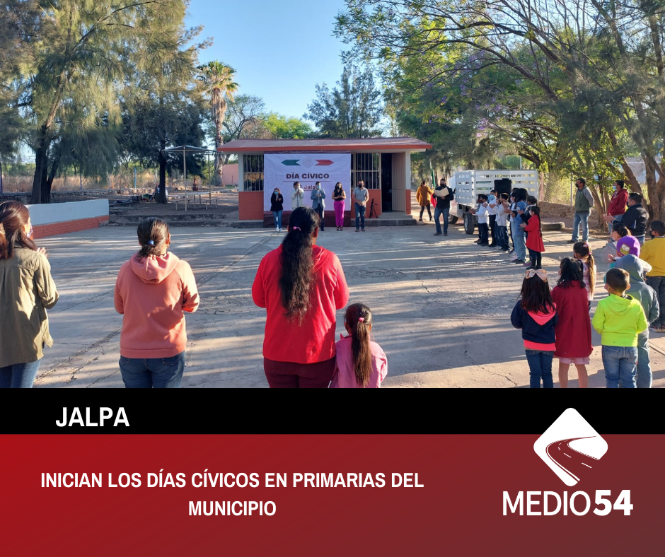 INICIAN LOS DÍAS CÍVICOS EN PRIMARIAS DEL MUNICIPIO