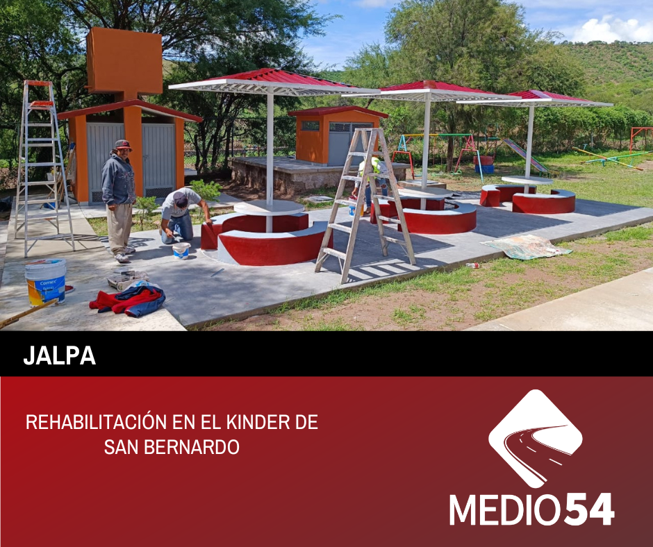 REHABILITACIÓN EN EL KINDER DE SAN BERNARDO