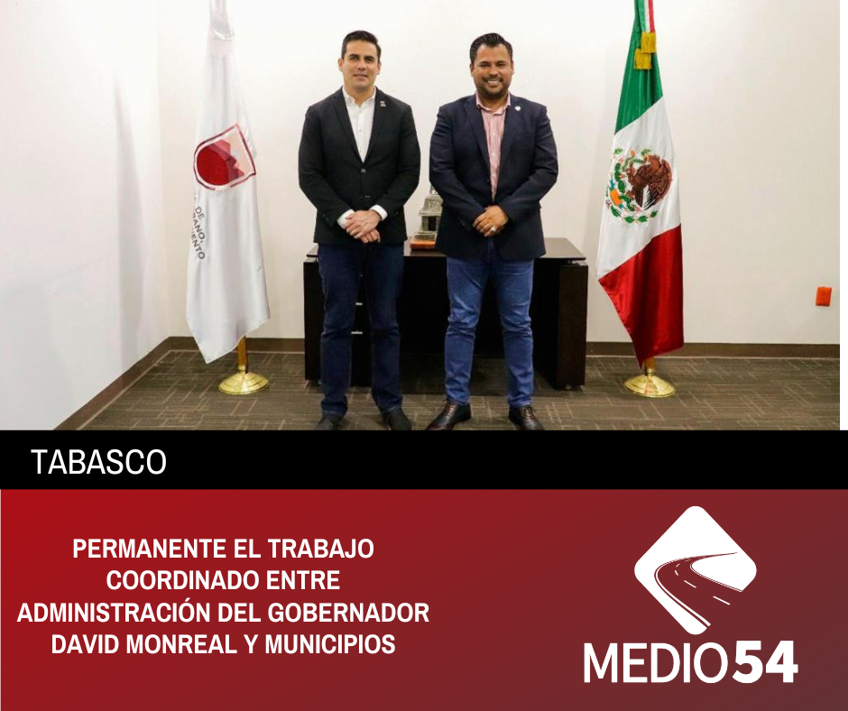 PERMANENTE EL TRABAJO COORDINADO ENTRE ADMINISTRACIÓN DEL GOBERNADOR DAVID MONREAL Y MUNICIPIOS