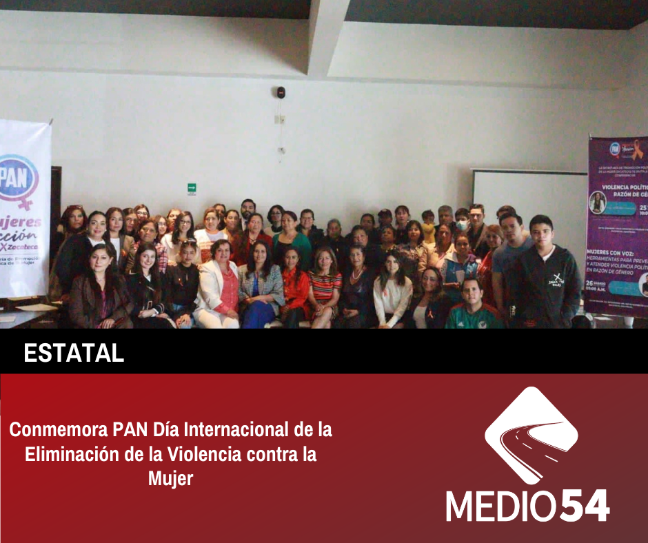 Conmemora PAN Día Internacional de la Eliminación de la Violencia contra la Mujer