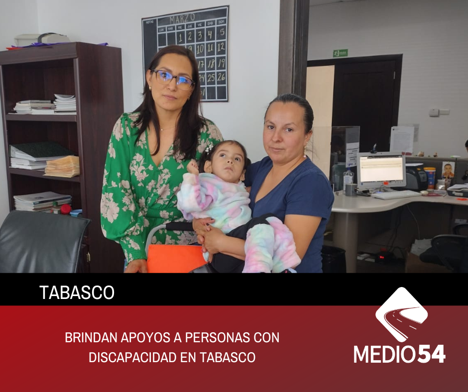 BRINDAN APOYOS A PERSONAS CON DISCAPACIDAD EN TABASCO